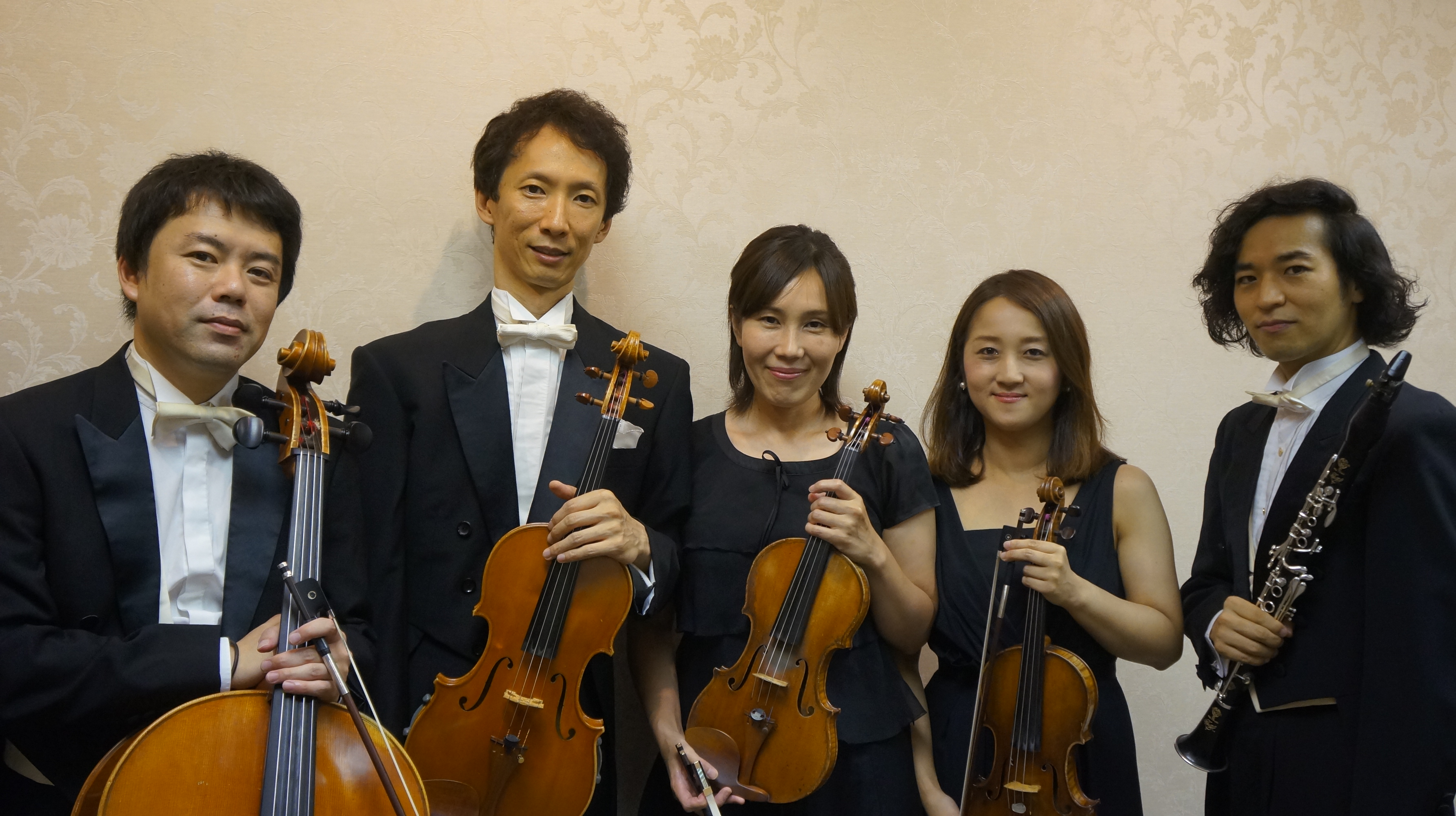 【主催】<br><small>ロビーコンサート Vol.4</small><br>日本センチュリー交響楽団 クラリネット五重奏